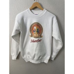 VTG Hanes‎ Adopt A Pet Bide-A-Wee Volunteer Sweatshirt Men's Small